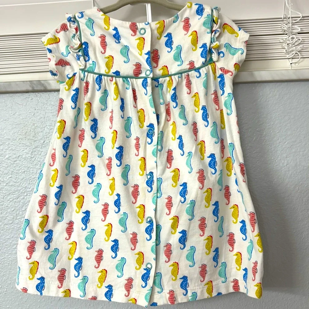 Baby Boden- EUC dress with matching bloomers. Size 6-12 months - Picture 3 of 4